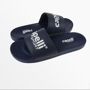 Cappelli Sport Comfort Slides, Black. Size 10M/ Size 11W